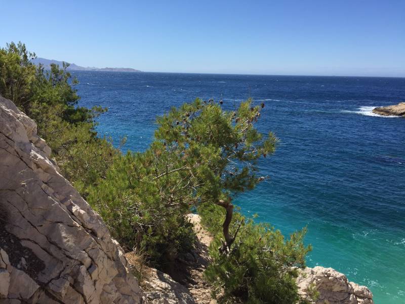 Illustration : Topo rando entre Calanques et collines