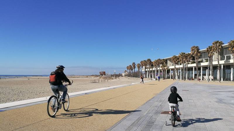 Randonnée : VOIE VERTE DU LIDO, DE SETE A MARSEILLAN