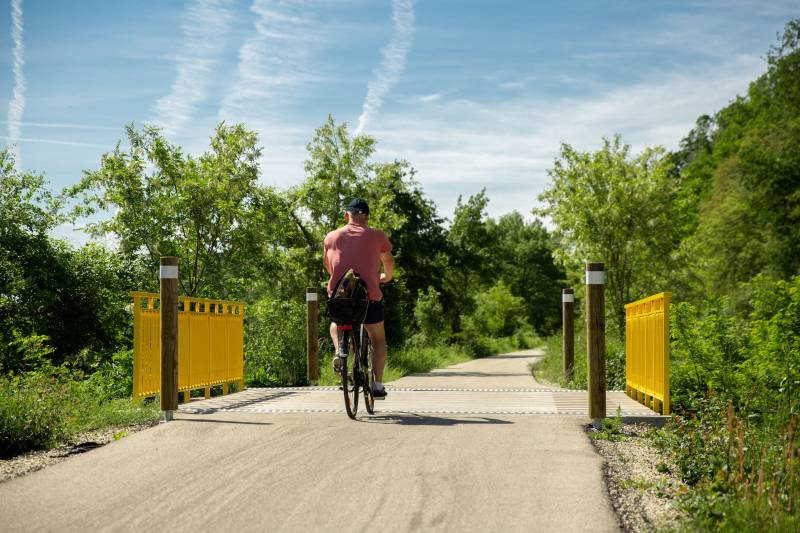 Randonnée : La So Vélo - voie verte des Landes à la Garonne