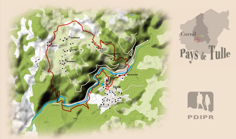 Illustration : Des rives de la Corrèze aux villages perchés