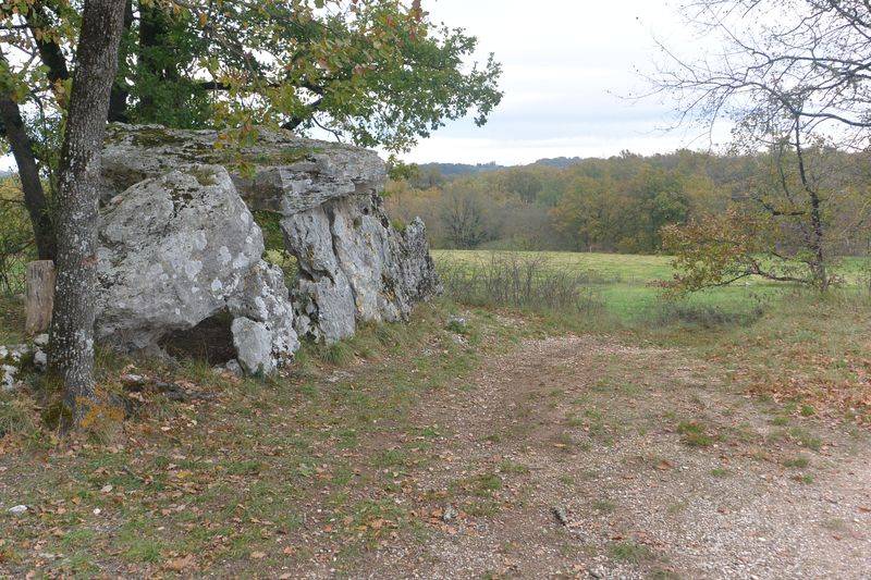 Illustration : Boucle du Dolmen Blanc - Beaumontois en Périgord (Nojals et Clottes)