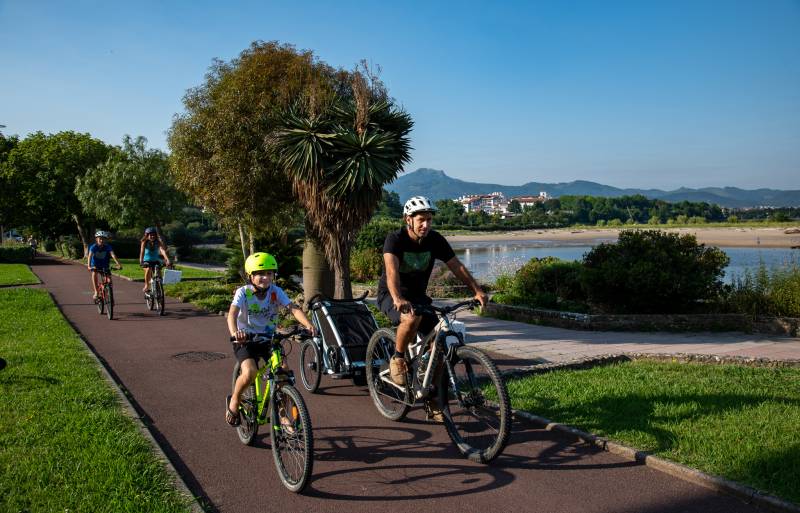 Randonnée : La voie verte d'Hendaye aux 2 Jumeaux