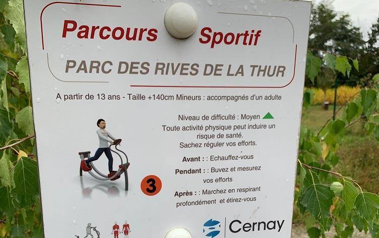 Illustration : Parcours de santé de Cernay