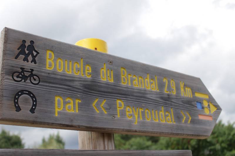 Randonnée : Boucle du Brandal - Sainte Foy des Vignes - Ginestet