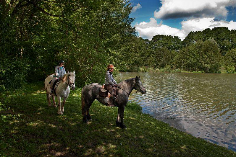 Randonnée : Entre bocage et roussard... à cheval