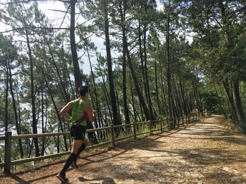 Randonnée : Running de 7km à Maubuisson - Tour du lac