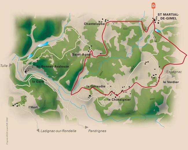 Randonnée : Sentier de Saint-Agnol