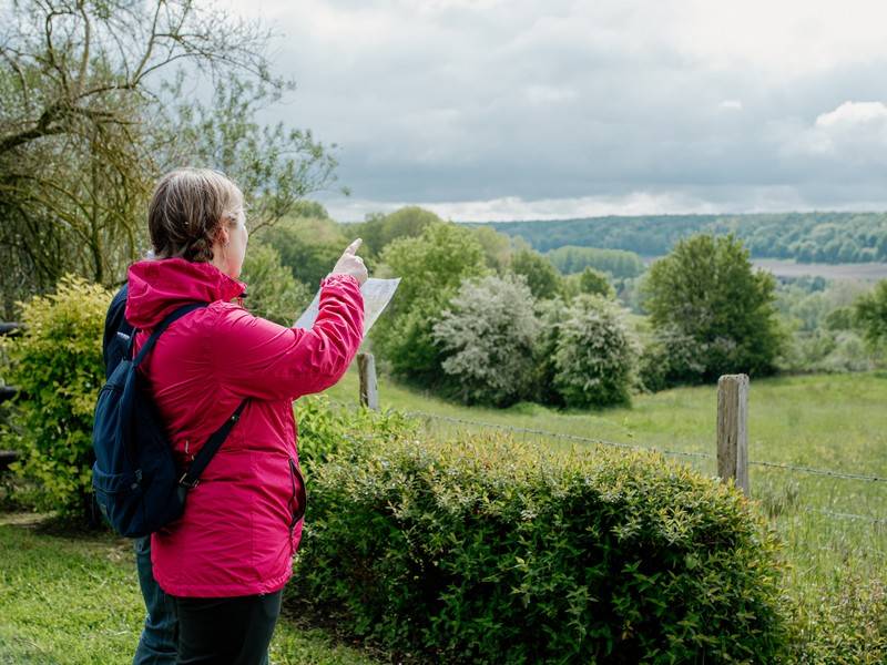 Randonnée : SAINTE-FOY-DE-MONTGOMMERY : Sur les pas de Fernand Léger - 17,3 KM
