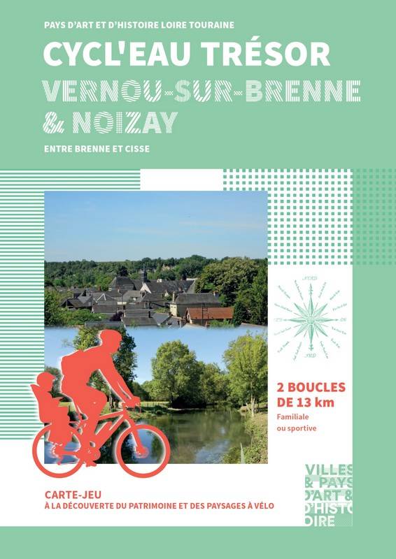 Randonnée : Cycl'Eau Trésor - Vernou-sur-Brenne & Noizay - entre Brenne et Cisse