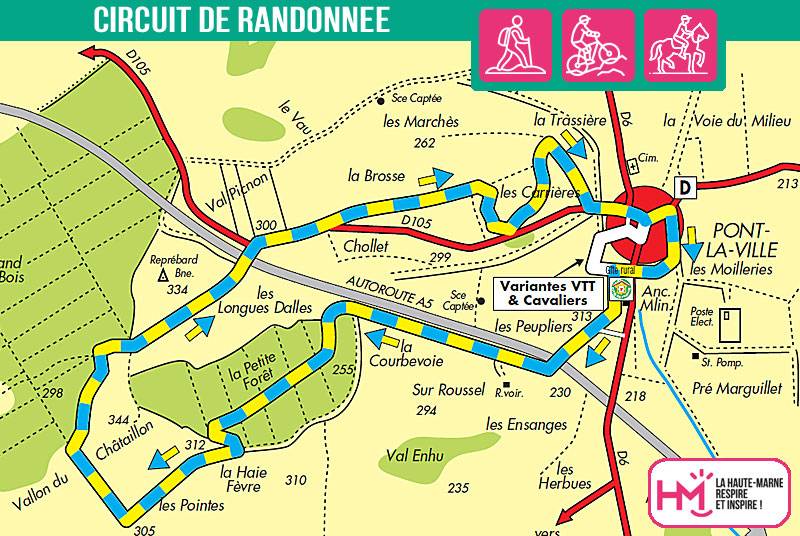 Randonnée : La petite forêt - PR N°74
