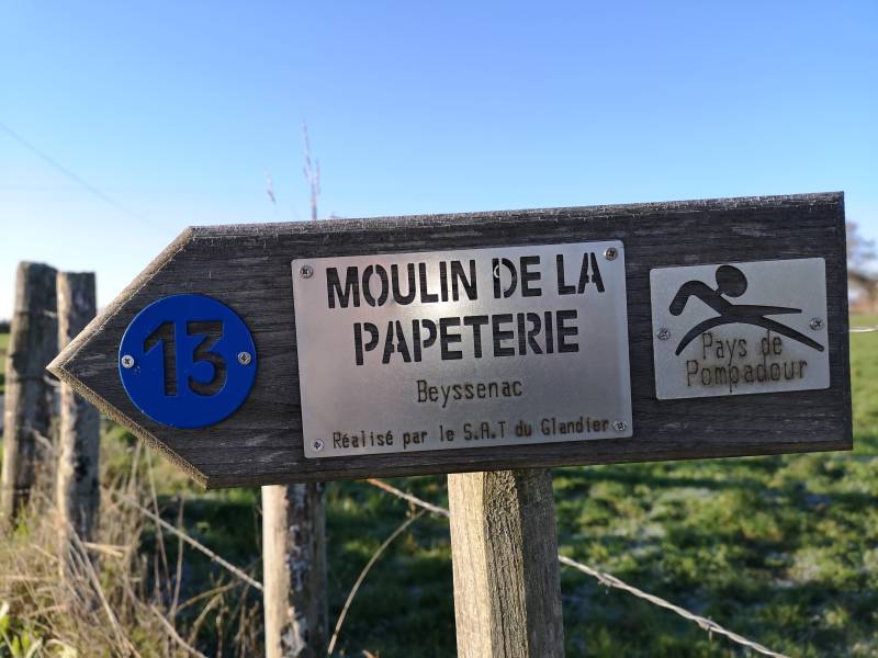 Randonnée : Moulin de la Papeterie