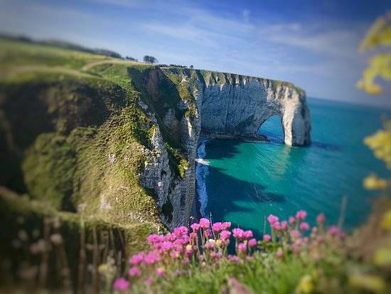 Lieu : Falaises d'Étretat