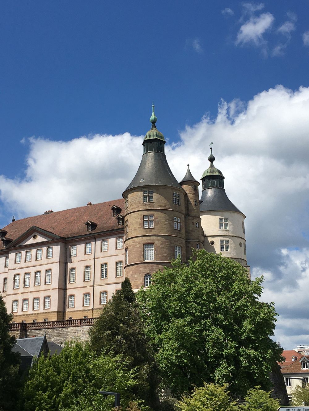 Lieu : Le château Montbéliard Wurtemberg