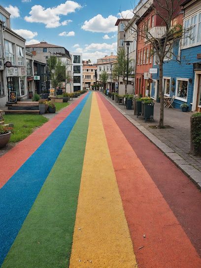Lieu : Skólavörðustígur Rainbow Street
