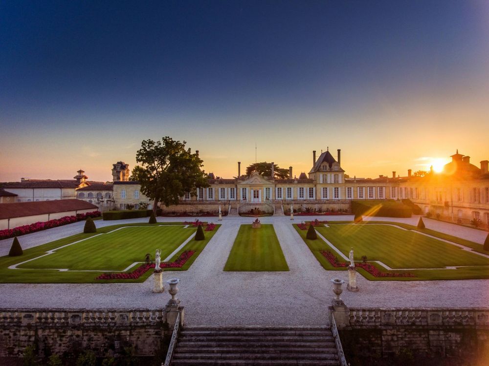 Lieu : Jardin du Château Beychevelle