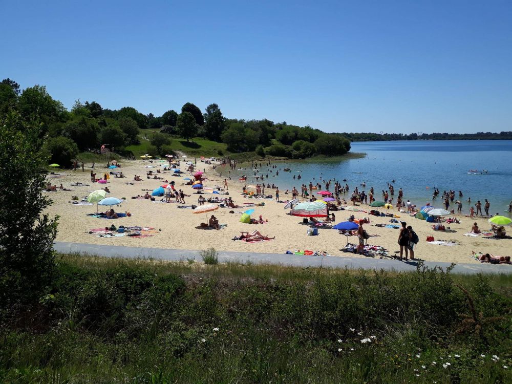 Lieu : Plage du lac d'Arjuzanx