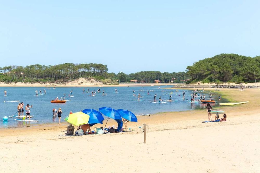 Lieu : Plage du Lac Marin La Sauvagine
