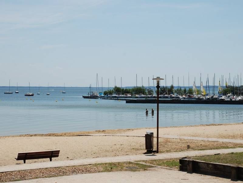 Plage de Cazaux lac