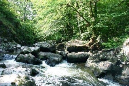 La vallée de la Benaize et le Pot Bouillant