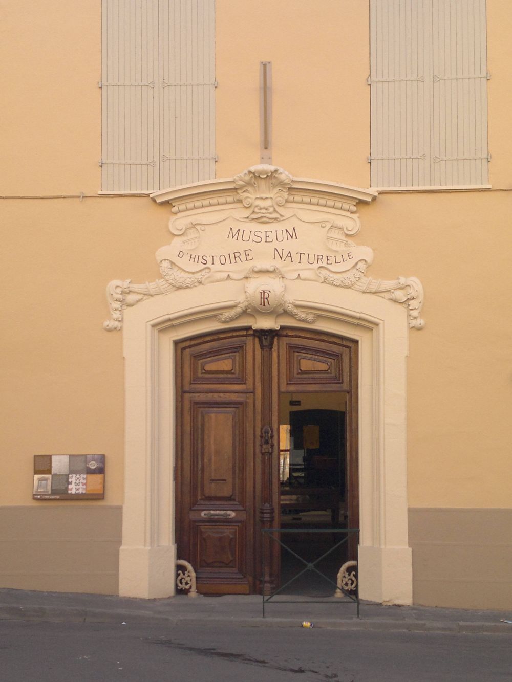 Lieu : MUSEUM D'HISTOIRE NATURELLE