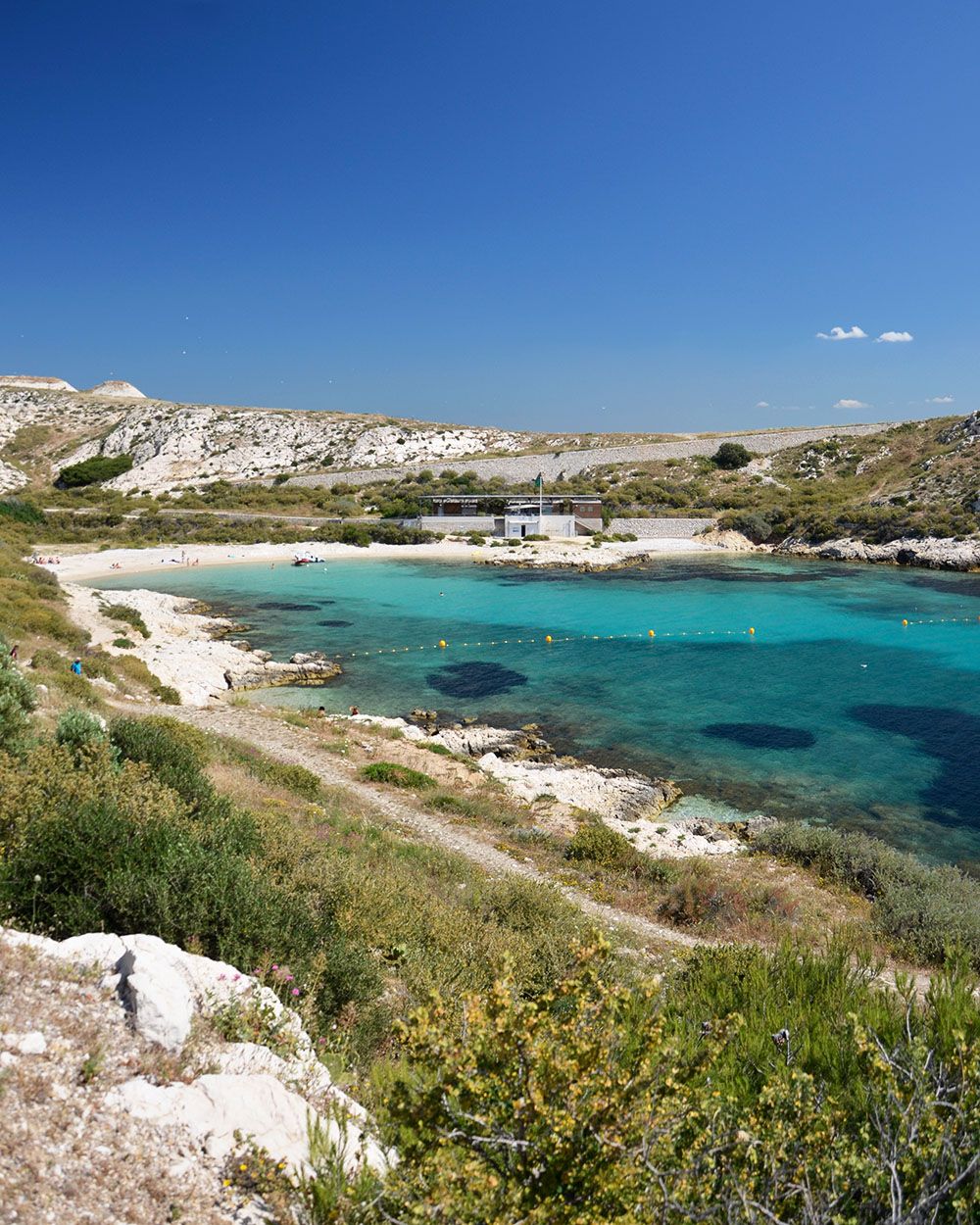 Lieu : Plage de St Estève - Île du Frioul