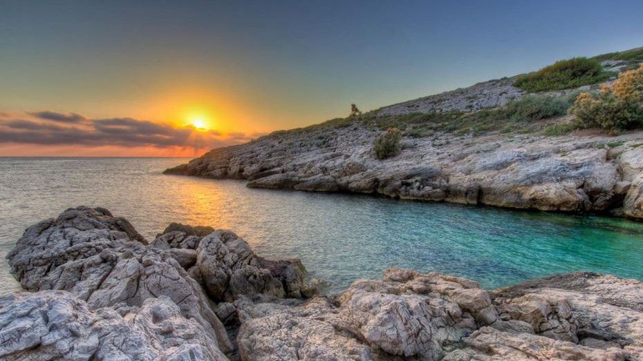 Plage calanque de Samena