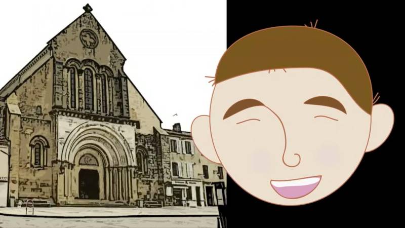 Randonnée : Visite de Saint Sever sur tablette numérique