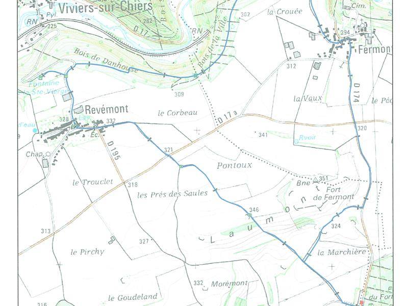 Randonnée : Sentier pédestre de fermont