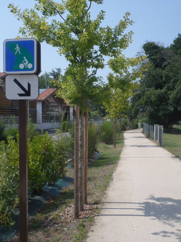 Randonnée : Piste Cyclable bourg de Lit / Cap de l'Homy