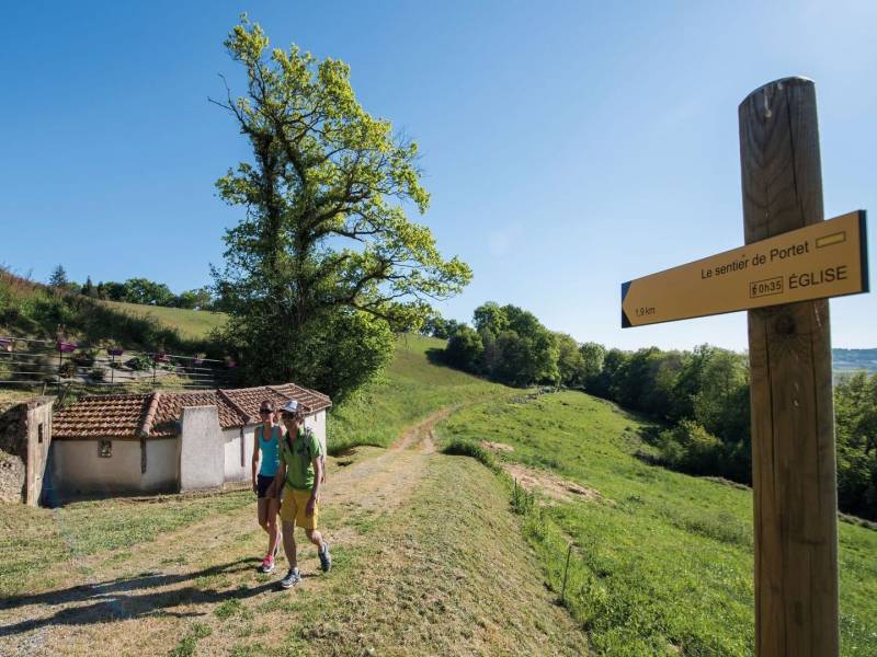 Randonnée : Le sentier de Portet