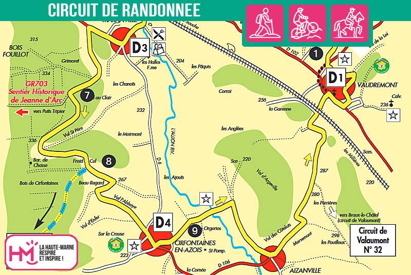 Randonnée : Les lavoirs - PR N°69