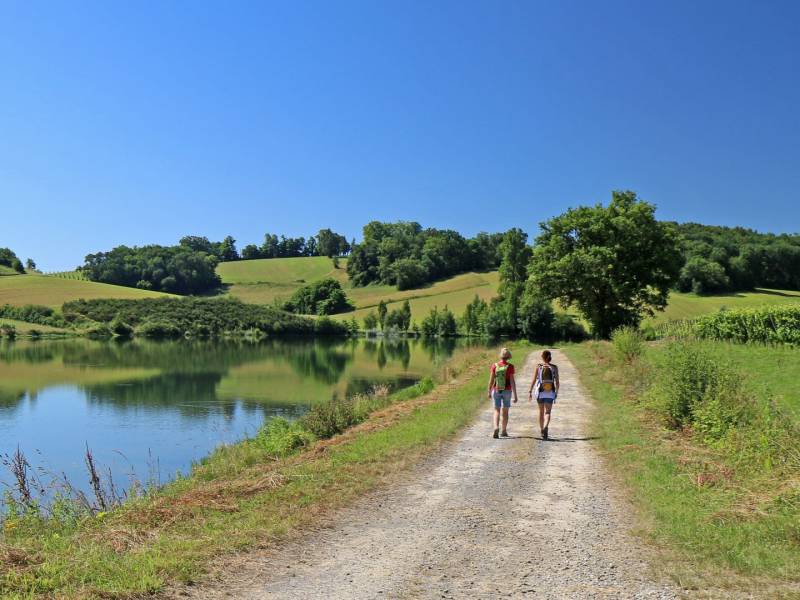 Randonnée : Aydie, promenade Joseph Peyré, au cœur du vignoble