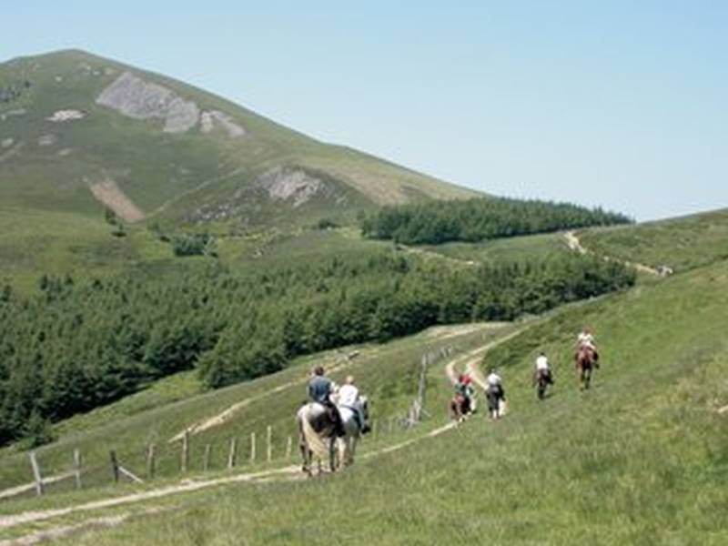 Randonnée : Le sentier des contrebandiers - De Espila à Urepel - équestre