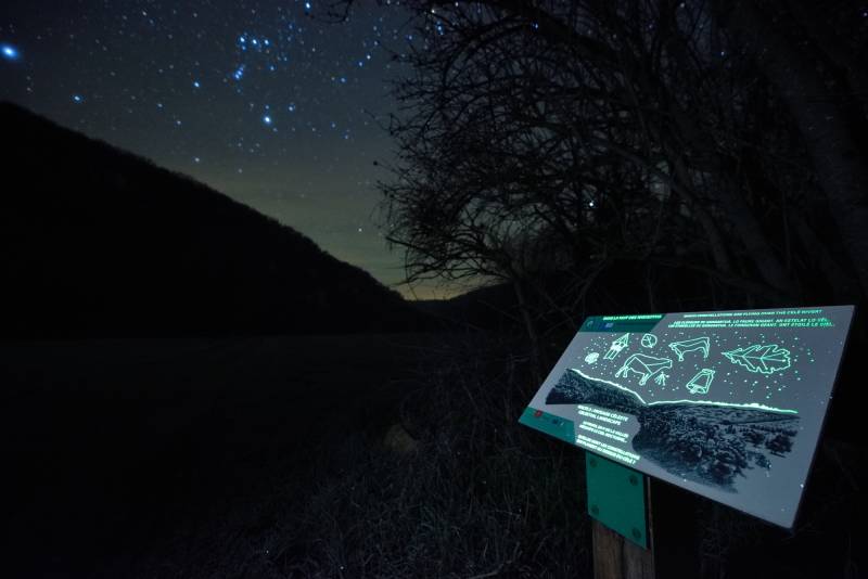 Randonnée : Sentier de découverte des paysages nocturnes de Corn