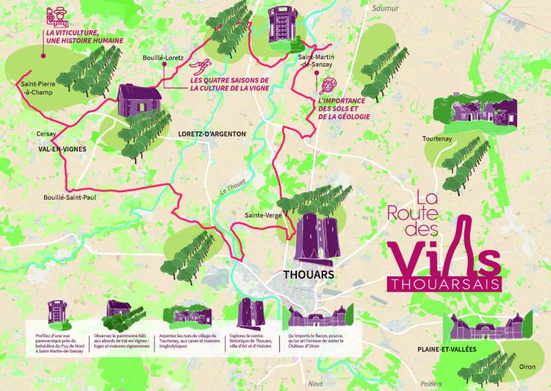 Randonnée : LA ROUTE DES VINS