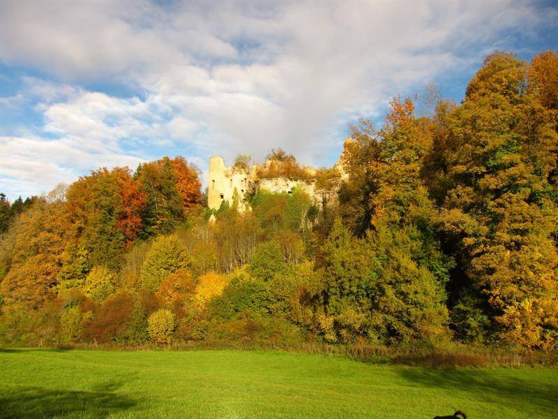 Randonnée : Randonnée pédestre: Oberlarg  le château du Morimont
