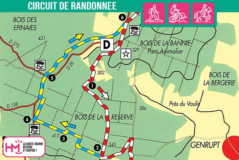 Randonnée : La Réserve - PR N°99