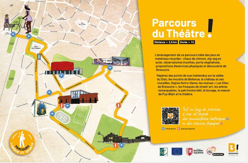 Randonnée : Bressuire - Parcours du Théâtre
