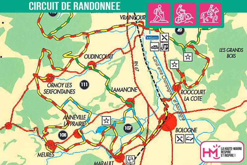Randonnée : GR de Pays Marie Calves - N°112