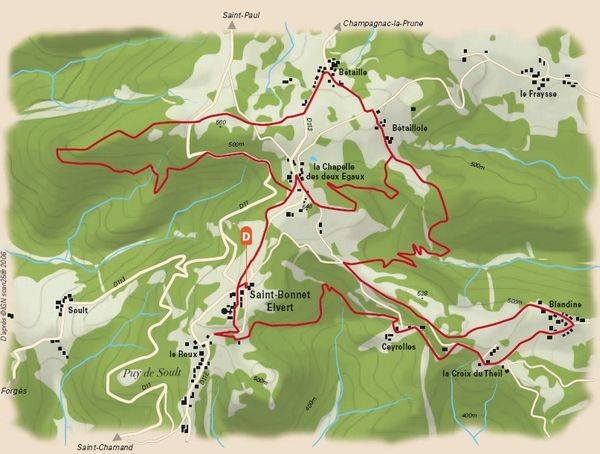Randonnée : La Chapelle des Deux Egaux