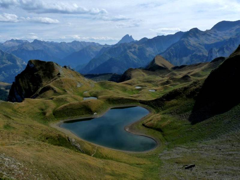 Randonnée : La cabane Laiterine et les lacs du Montagnon