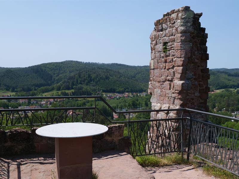 Randonnée : Sentier d'excellence 1 - autour du château de Ramstein