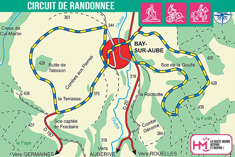 Randonnée : La butte de Taloison - PR N°77