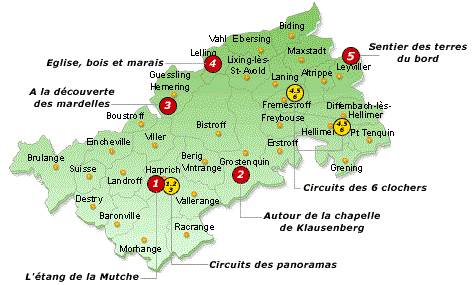 Randonnée : Circuit vtt des 6 clochers - Fremestroff- Hellimer