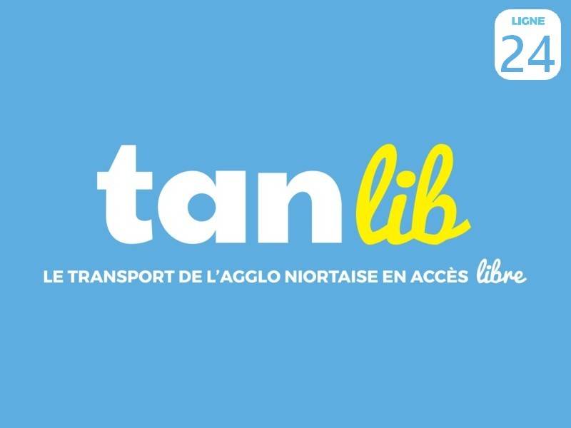 Randonnée : Ligne 24 : Saint-Gelais Ecoles - Niort Gare SNCF