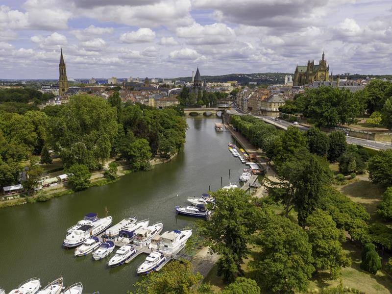 Randonnée : Véloroute la voie bleue - Metz - Pont-à-Mousson