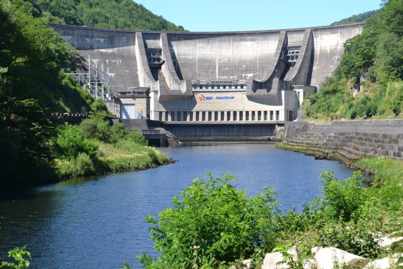 Randonnée : Espagnac - Barrage du Chastang