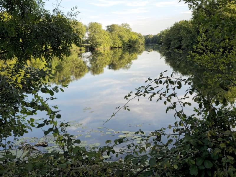 Randonnée : Servitude de marchepied Pont de Ménesplet-Vauclaire