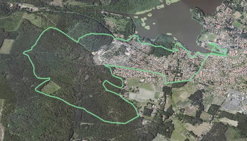 Randonnée : Parcours VTT vert - Les Montagnottes