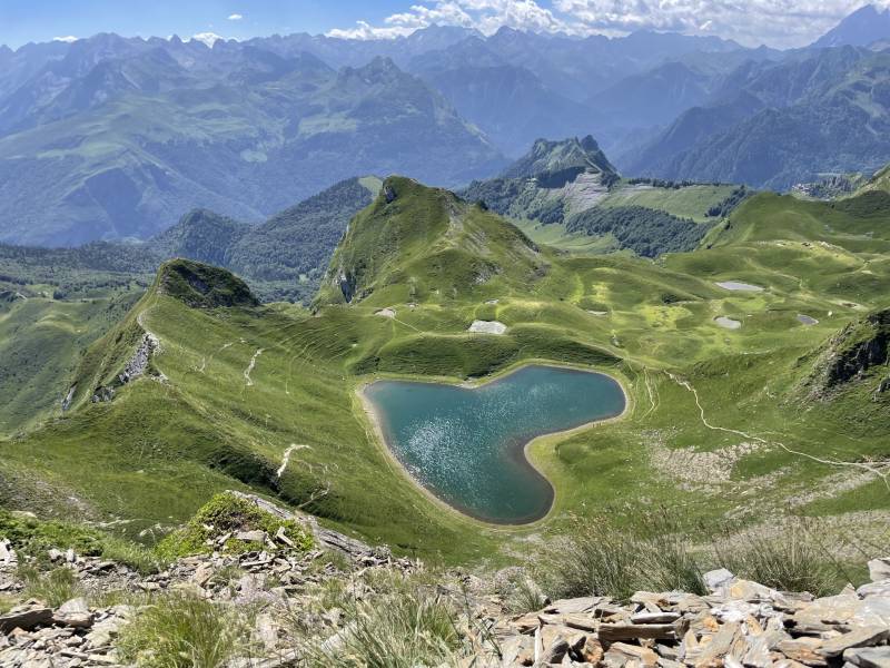 Randonnée : N°33b - Lac du Montagnon par Aydius